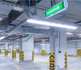 LED ipari fénycsöves világítás NEXFORCE LED/52W/230V IP66 4000K