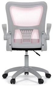 Gyerek szék, magasságában állítható, rózsaszín hálós, KA-K2008 PINK