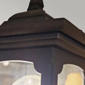 Elstead Lighting PARISH PRM1-BLACK Fali lámpa 1x60W/E27 IP44