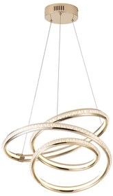 LED Csillár zsinóron LED/38W/230V 3000K 50x50 cm