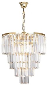 Zuma Line 17106/6+3+1-GD+CL - Csillár láncon AMEDEO 10xE14/40W/230V arany