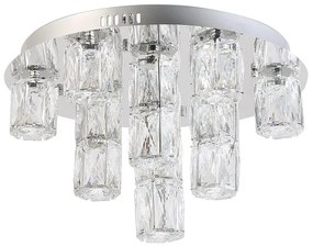 Luxera Polar 62405 kristály mennyezeti lámpa, 45W LED, 3000K