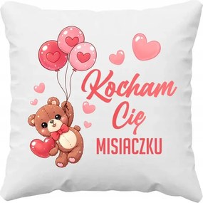 Szeretlek mackó Valentin Napi Párna Ajándék Fiúnak