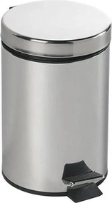 Aqualine szemeteskosár 3 l króm, szürke-ezüst árnyalatok