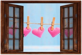 Poszterek 60x40 Szívecskék