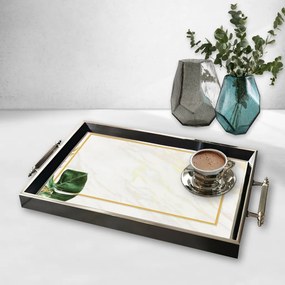 Üveg tálca, 38×24 cm – TPG9916