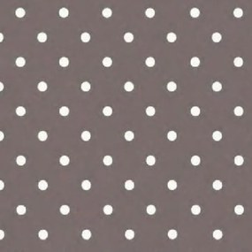 Dots taupe öntapadós tapéta 45cmx2m