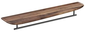 VitrA Plural long shelf with metal towel holder 64063