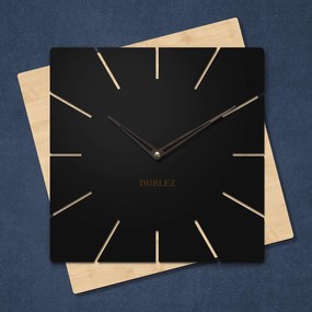 DUBLEZ | Egyedi fa falióra - Diagonala
