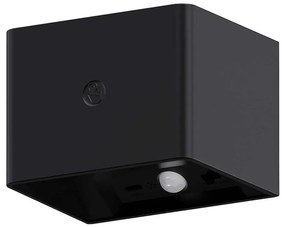 LED Fali lámpa érzékelővel MIRI LED/2,5W/3,7V 3000-6400K 4000 mAh fekete