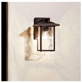 Kichler KL-CAPPANNA-S-BKT - Kültéri fali lámpa CAPPANNA 1xE27/60W/230V IP44