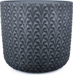 Vitis Virágtartó XL szürke műanyag átm. 25cm