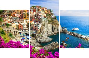 Kép - Manarola olasz falu (90x60 cm)