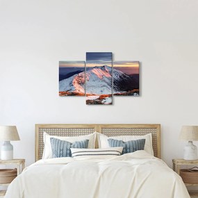 Kép - Téli hegyi panoráma II. (90x60 cm)