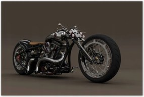 Poszterek 120x80 Chopper Motorkerékpár Motor