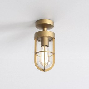 ASTRO LIGHTING 1368034 CABIN Klasszikus Kültéri Mennyezeti Lámpa Sárgaréz E27 IP20