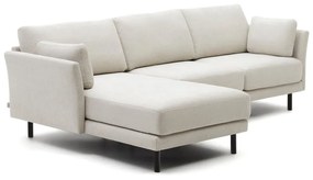 Krémszínű sarokkanapé Gilma – Kave Home