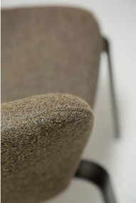 Khaki kárpitozott étkezőszék Heap – DAN-FORM Denmark