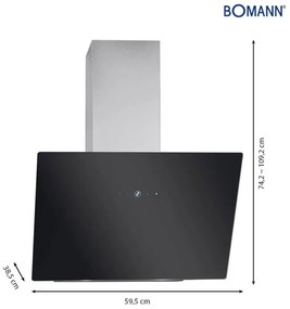 Bomann Du 7604 G A+ Kürtős Páraelszívó
