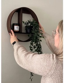 Fali dekoratív polc ACCENTS 37 cm - több színben Szín: Világosbarna