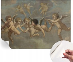 Öntapadós tapéta Falfestmény Prémium angyalfigurák 312x219 cm