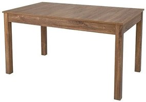 Asztal Boston 299Kavargó tölgy, 76x80x140cm, Hosszabbíthatóság, Laminált forgácslap, Laminált forgácslap