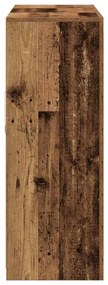 Széf 3 pcs Régi fa 123 x 37 x 100 cm Faanyag