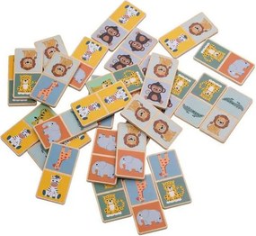 FreeON free2play Domino Safari – Fa társasjáték - 28 db-os