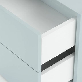 Boxie 2 fiókos fali szekrény 40x80x37 cm kék