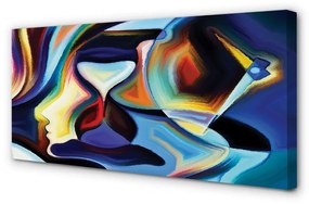 Canvas képek A kép színei 100x50 cm