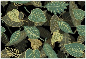 Poszterek 155x105 Fali természet Levelek