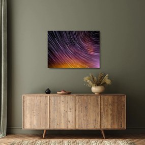 Homályos csillagok képe az égen (üvegen) (70x50 cm)
