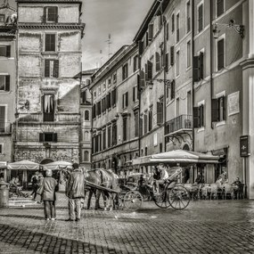 Poszter 40x40cm Utca Rómában, Assaf Frank
