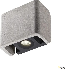 SLV 1003470 MANA Modern Kültéri Fali Lámpa Szürke LED IP65