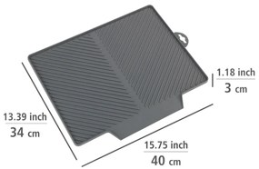 Wenko Nelia Maxi cseppfogó alátét, 40 × 35 cm, L