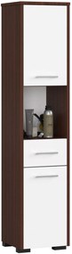 Fürdőszoba szekrény Farid Típus 3 (wenge + fehér). 1069755