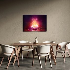 Lótuszvirág képe (70x50 cm)