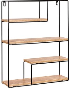 Fali polc Stilista Világos fa 40 x 49,5 x 11,5 cm