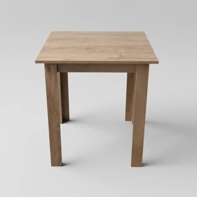 Négyzet alakú LEVI étkezőasztal, tölgyfa