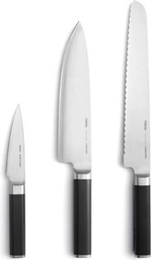 Rozsdamentes acél kés készlet 3 db-os Trino – FABINI