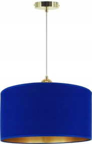 Modern mennyezeti függőlámpa kék lámpabúra 35cm nappali hálószoba Led