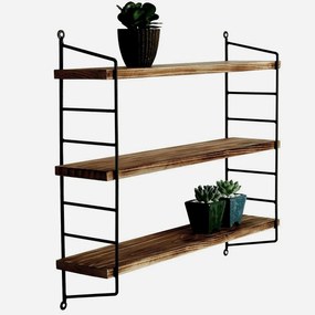 Polka Black and Walnut