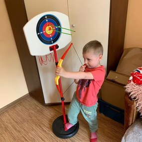 Játék szett kosárlabdázáshoz, céltáblával és íjjal - Kruzzel