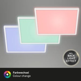 Briloner 7091-416 - RGBW LED mennyezeti lámpa SLIM LED/22W/230V + távirányító