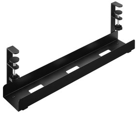 Kábelrendező íróasztalhoz, fekete CM1 LVN System LV0156