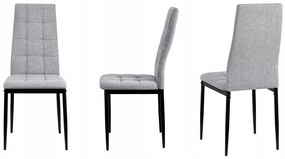 PreHouse Elegáns szürke színű konyhai szék kárpitozással