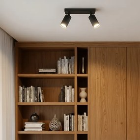 Brilagi - SELE MODERN spotlámpa 2xGU10/30W/230V fekete