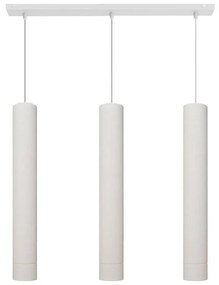 LED Csillár zsinóron TUBA 3xGU10/4,8W/230V fehér