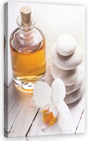 Vászonkép 40x60 Spa relaxáció nyugalom harmónia meditáció természetes ápolás