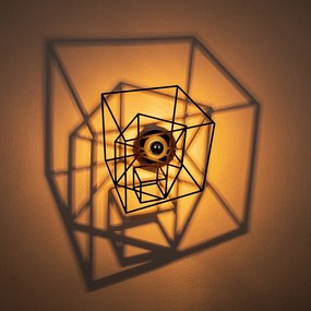 Fali lámpa, 38×12 cm